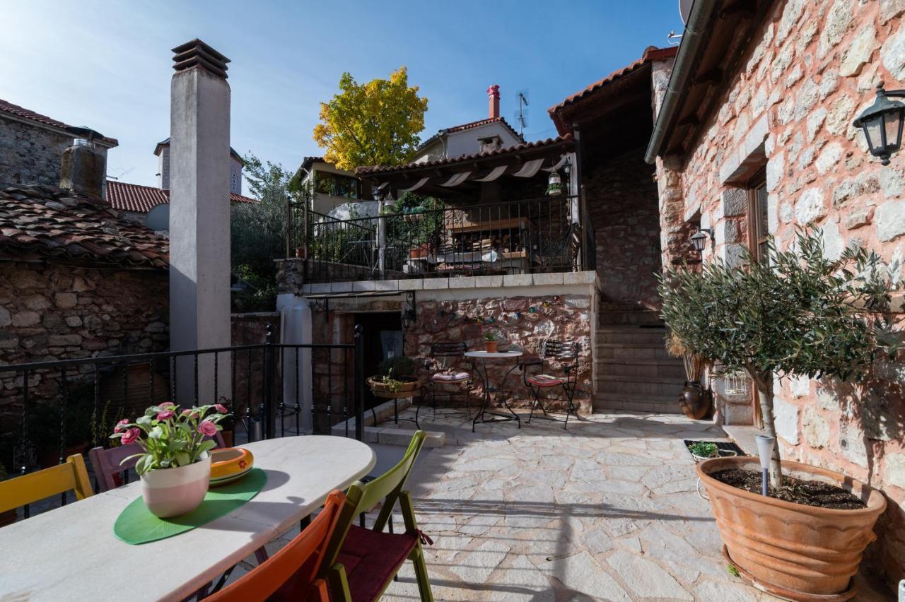 Proselinos Hotell Dimitsana Exteriör bild
