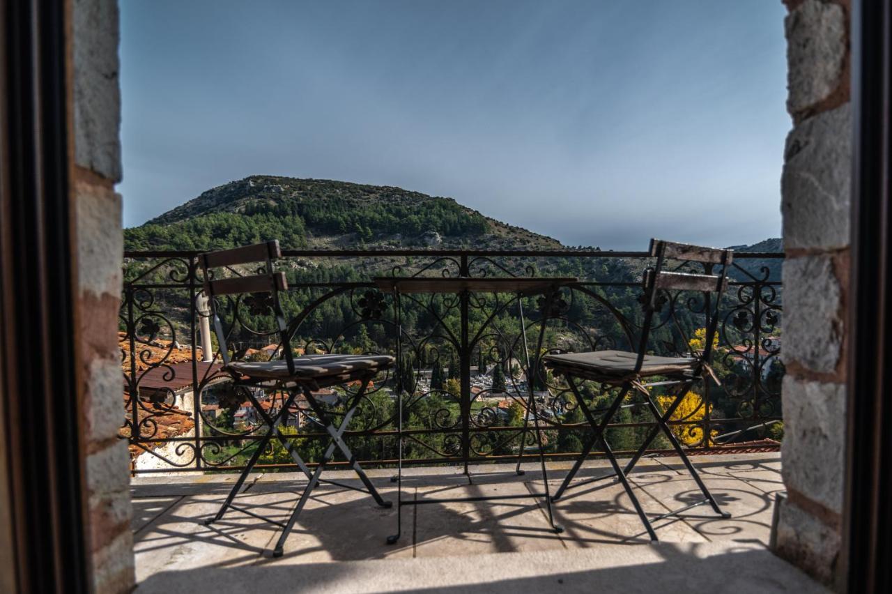 Proselinos Hotell Dimitsana Exteriör bild